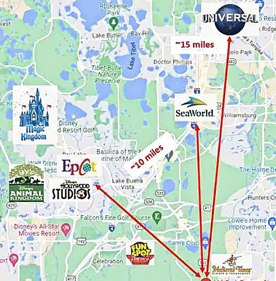 Stylish 3 Bedroom Townhome With Resort Amenities Kissimmee Zewnętrze zdjęcie